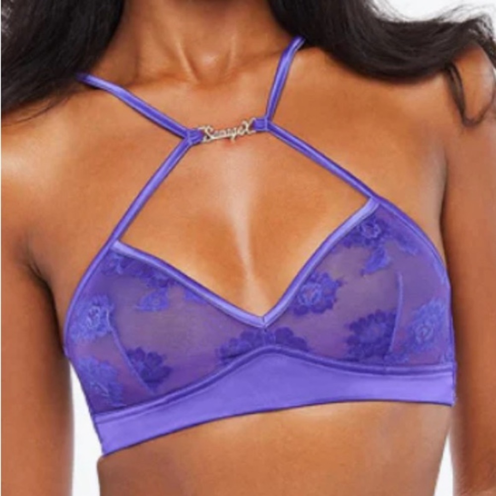 Savage X Fenty STRAP UP LACE BRALETTE